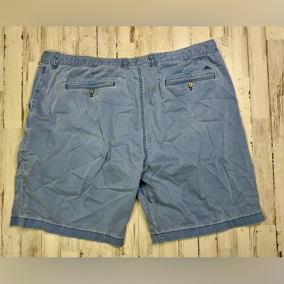 Tommy Bahama Chino Shorts Men's 42 Performance Athletic Blue - Picture 7 of 9